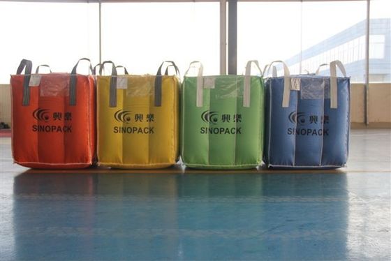 شراء Cross Corner Big Bag FIBC مع يربك ومضاد للغربلة للكربون الأسود online manufacture