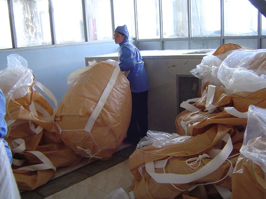 شراء 2200 رطل من FIBC ، فئة الأغذية البيضاء ، كيس واحد طن غير مطلي ببطانة PE online manufacture