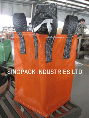 شراء 1000KGS Cross Corner Circular / Tube Big Bag FIBC لتعبئة الحبيبات online manufacture