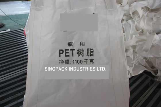 شراء حقيبة FIBC دائرية / أنبوبية كبيرة من مادة البولي بروبيلين لتعبئة راتينج PET online manufacture