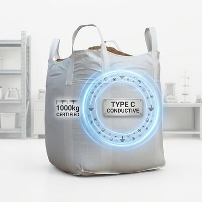 يشتري Bulk Chemical Raw Material Transportation Bag 1000kg Conductive Static Protection Type C for Catalyst Powder online manufacture