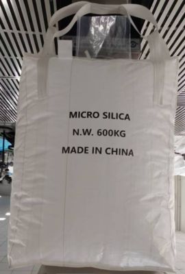 كيس كبير الحجم من الأمم المتحدة FIBC مع خياطة مزدوجة السلسلة بلون حلقة أزرق ولون أبيض للنقل الآمن